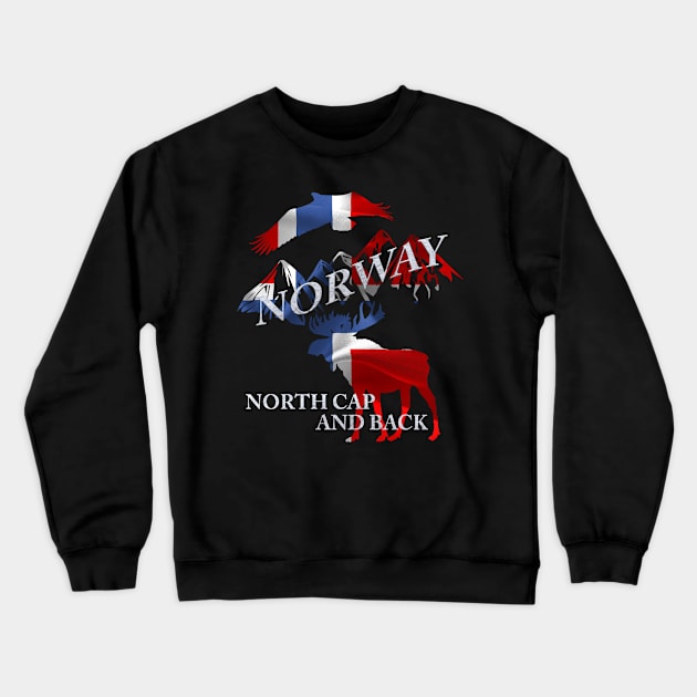 Norway Scandinavia Europe Vacation Travel Crewneck Sweatshirt by Wikstroem